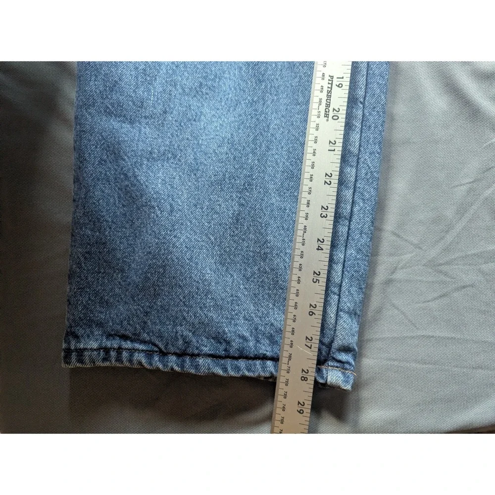 Vintage LL Bean Double L Natural Fit 42X29 Fleece Lined Stonewashed Jeans